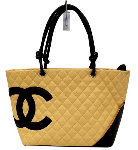 chanel cambon tote large|Chanel handbags tote beige.